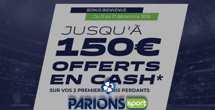 promotions en cours sur le site de parions sport